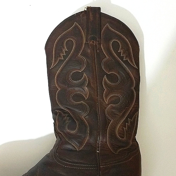 Tony Lama 8.5D Brown Mens Boots main image 4